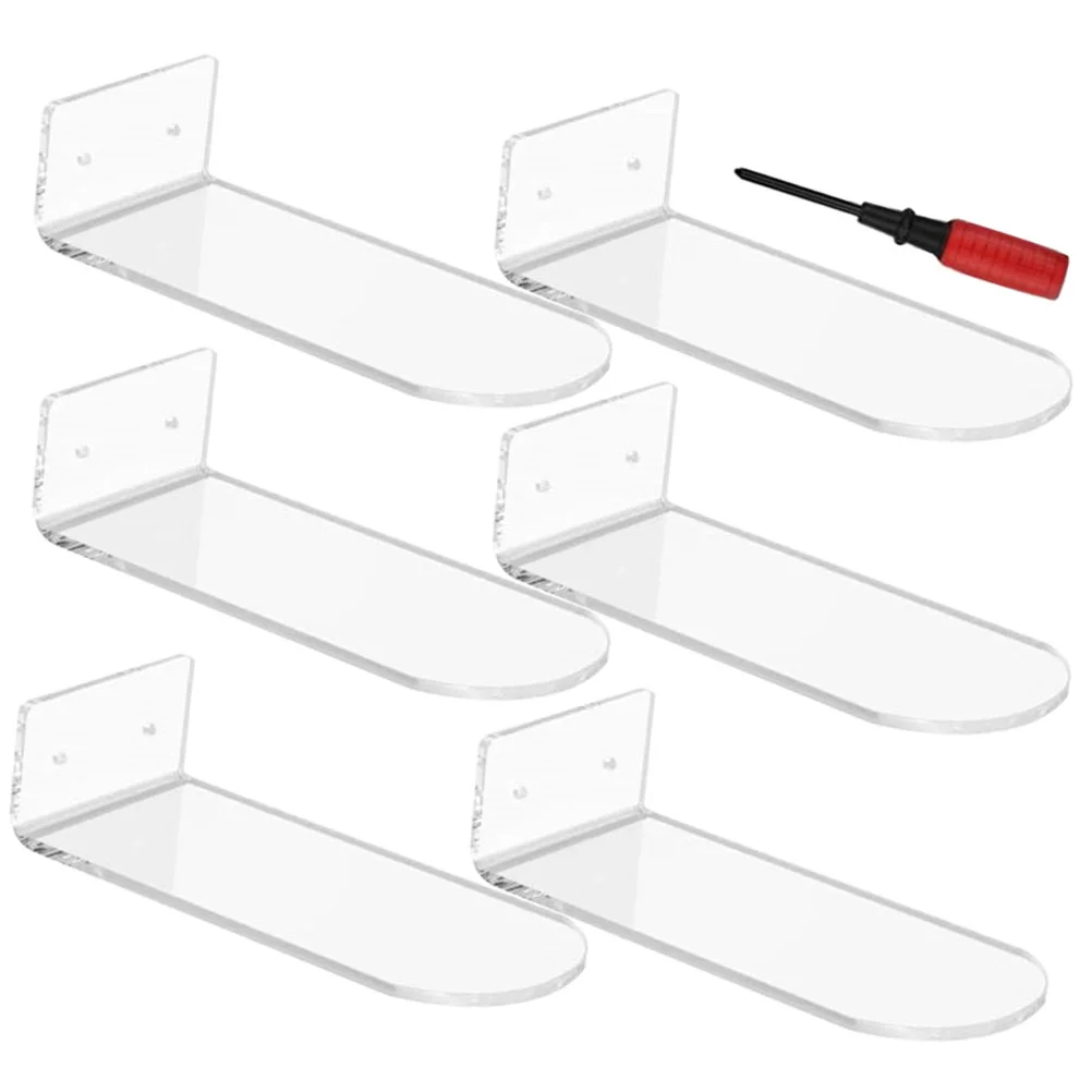 

Display Shelf For Sneakers Racks Basketball Shoes Floating Clear Holder Shelves Wall
