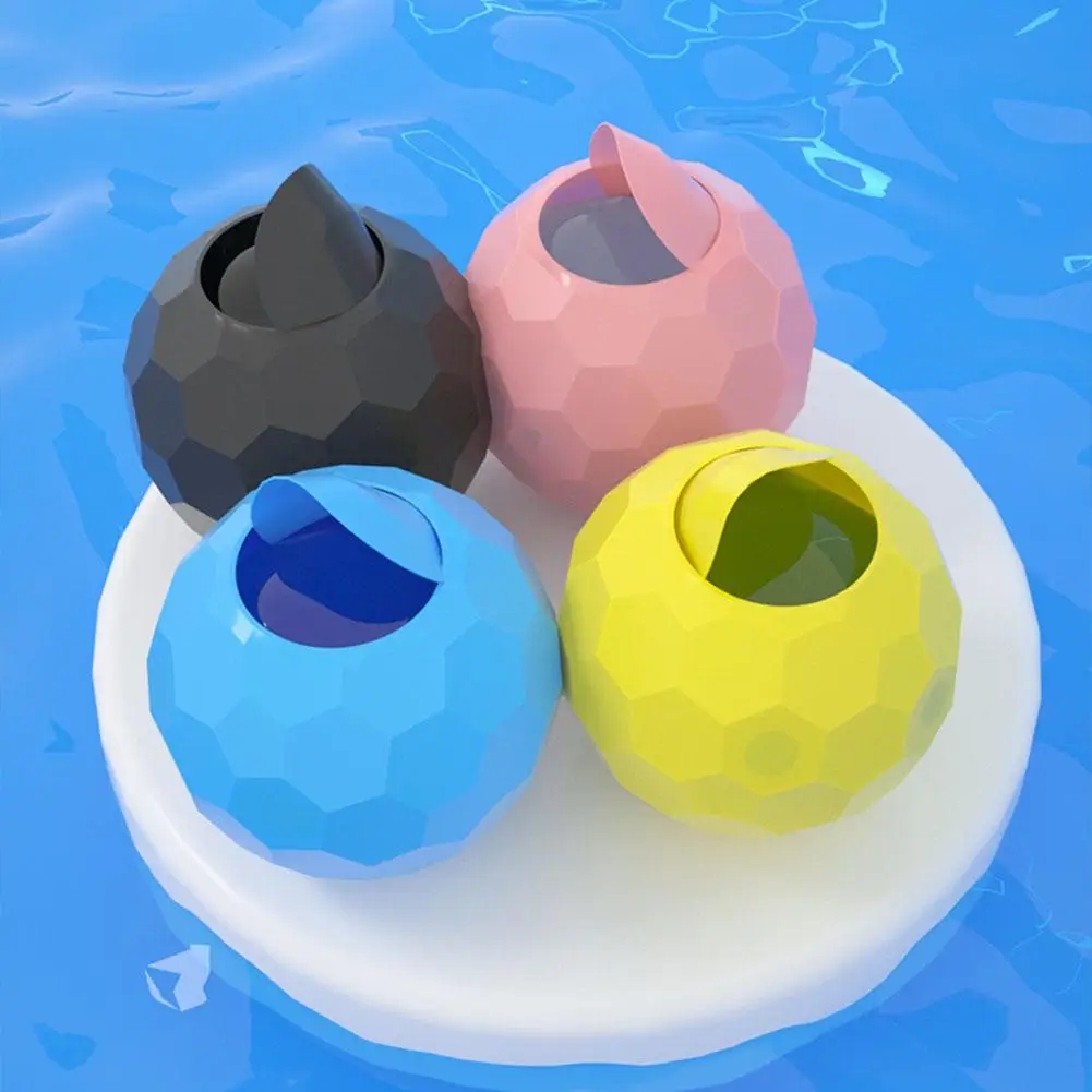 

Water Sport Polo Refillable Reusable Self Sealing Water Balls Children Summer Water Playing Stress Relief Silicone Throwing Ball