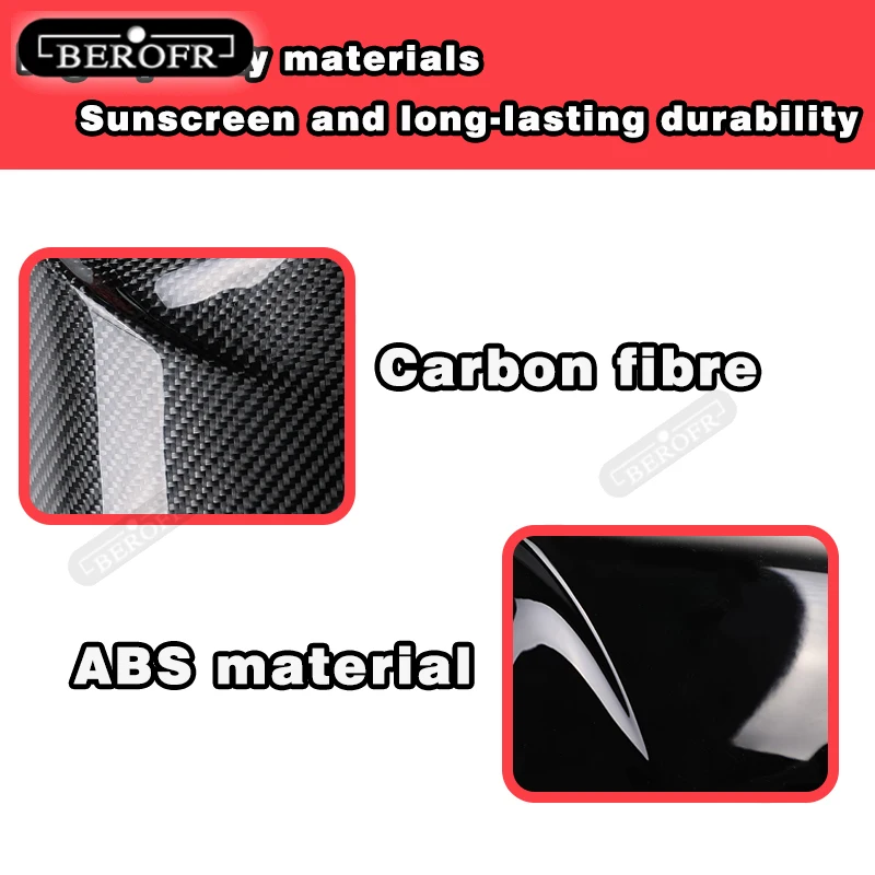 Чехол для зеркала заднего вида CHANGAN UNIT 2020 корова рог с ярким черным углеродным