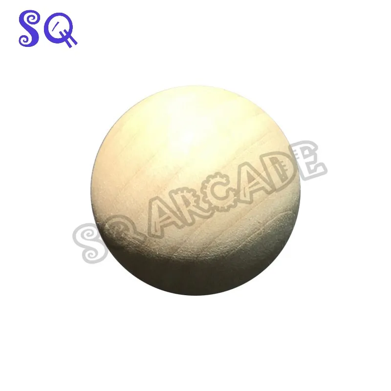 

1PCS 35MM Solid Wood Arcade Joystick Top Ball For Sanwa /Zippy Joystick DIY Arcade Game Machine Parts