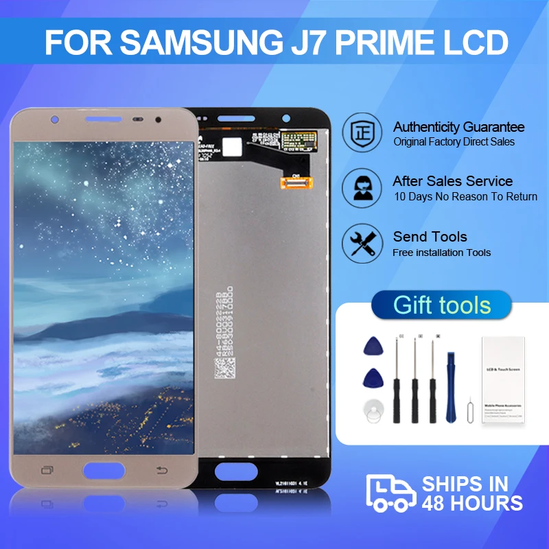 ЖК-дисплей G610 5,5 дюйма для Samsung Galaxy J7 Prime, сенсорная панель, экран для G610 G610F G610M, дигитайзер в сборе с инструментами, 1 шт.