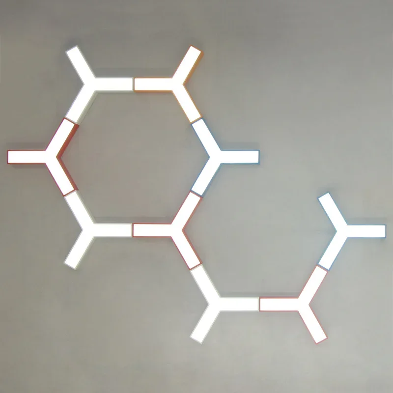 Простая современная офисная люстра светодиодное коммерческое освещение офисное