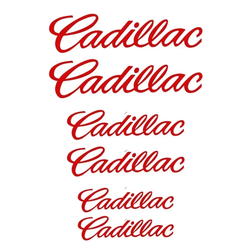 

Наклейки на суппорты автомобиля, тормозная крышка, виниловая пленка, наклейки на кузов для Cadillac Escalade CTS DTS STS XTS ATS BLS SLS CT5 CT6 XT5 XT6