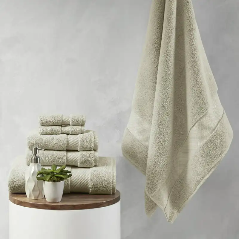 

Splendor 1000gsm 100% Cotton 6 Piece Towel Set, Natural