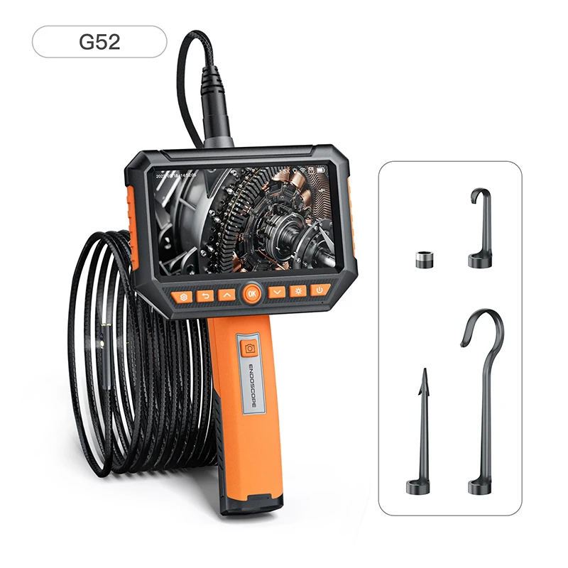 Камера-эндоскоп с OLED-экраном 5 дюймов