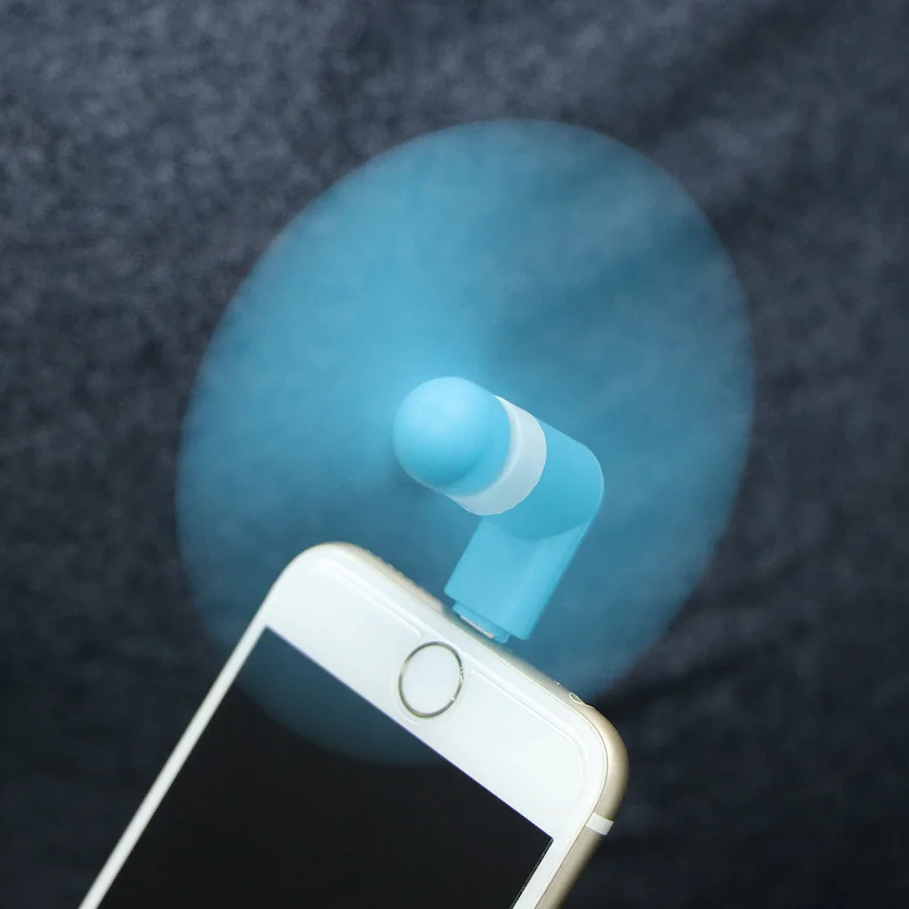 

Mini USB Fan Lightweight Carrying Portable Phone Cooling for phone Smartphones Low Noise Strong Wind Ventilation Fan