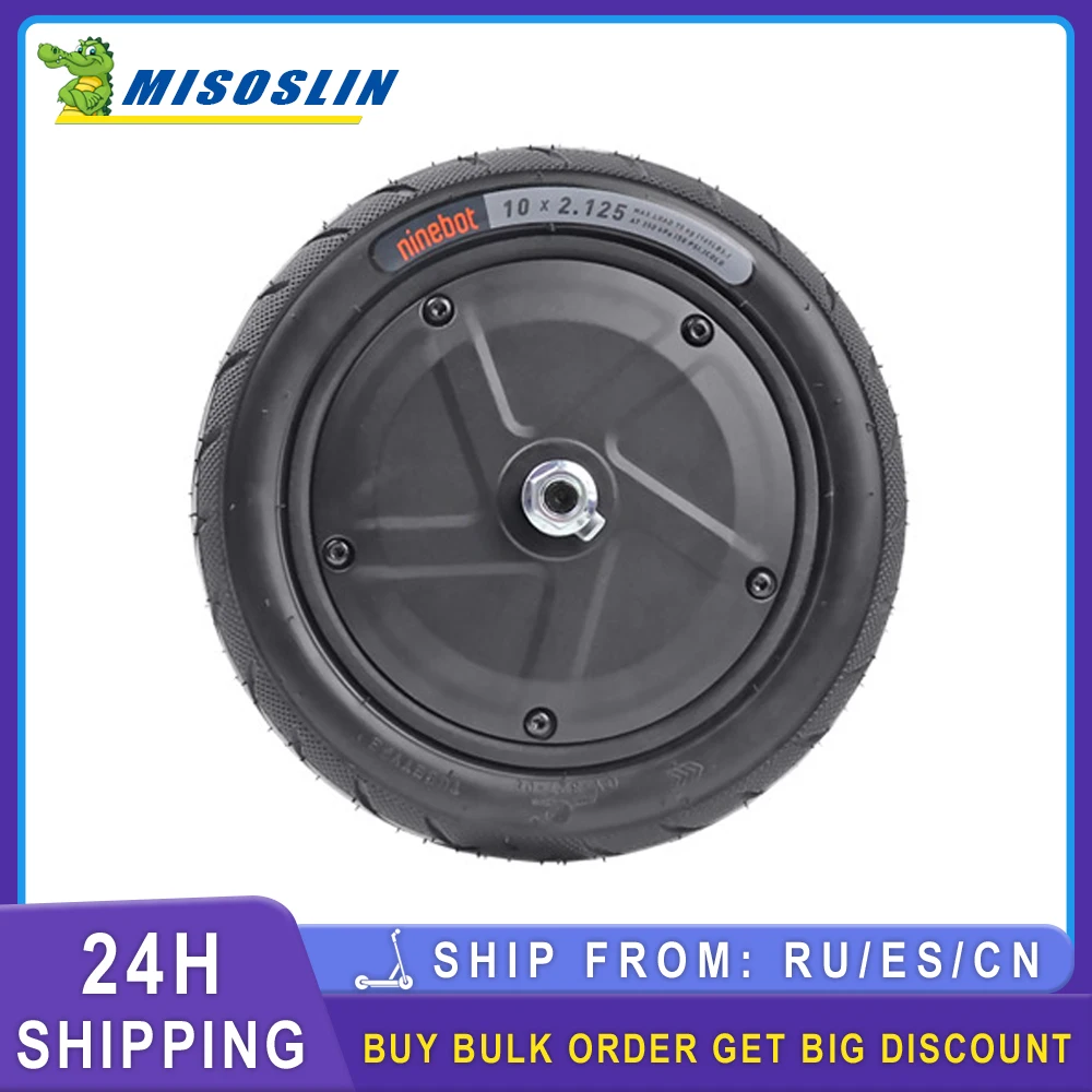 

For Segway Ninebot F25 F30 KickScooter Electric Scooter 10 Inch Original Engine Wheel Assembly Repair Part Accessorie350W