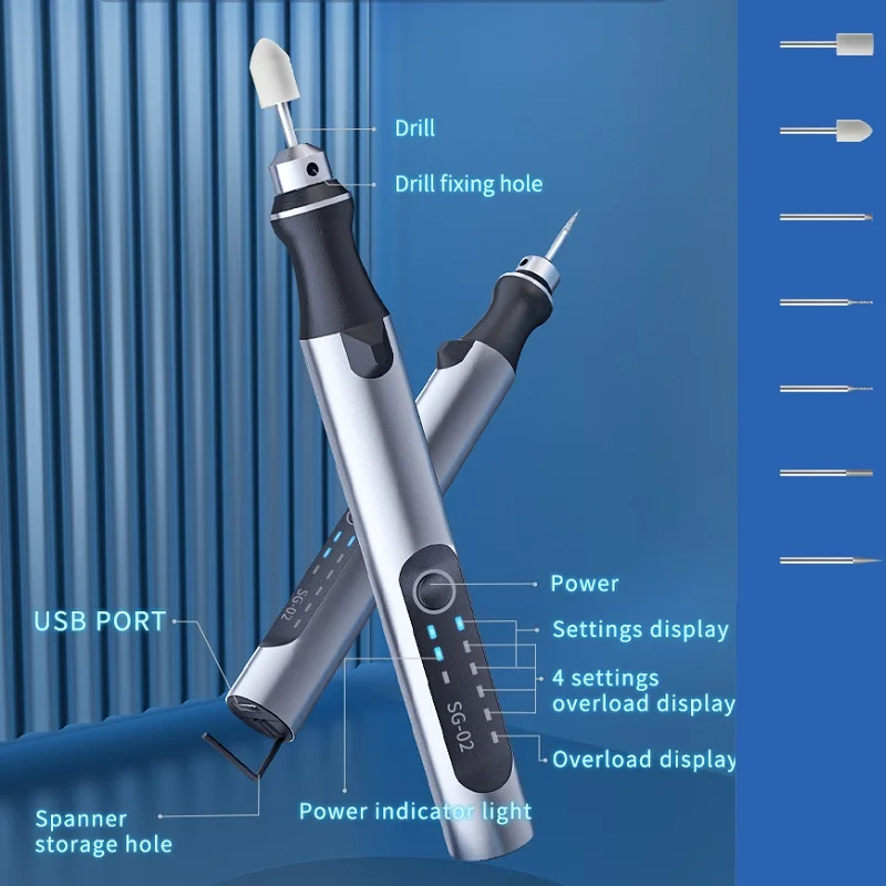 

Qianli ihandy DM360 Mini Smart Electric Polishing Pen Grinder AS SG 02 MaAnt D1 D2 For Multi-purpose Repair Tool