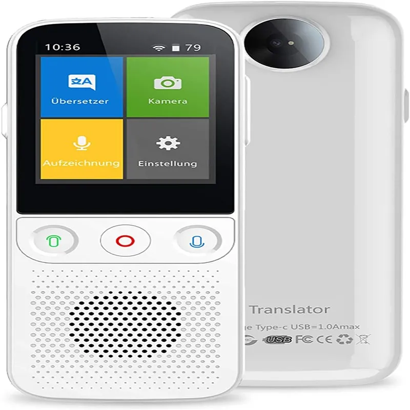

Intelligent Speech Translation Voice Translator Interpreter