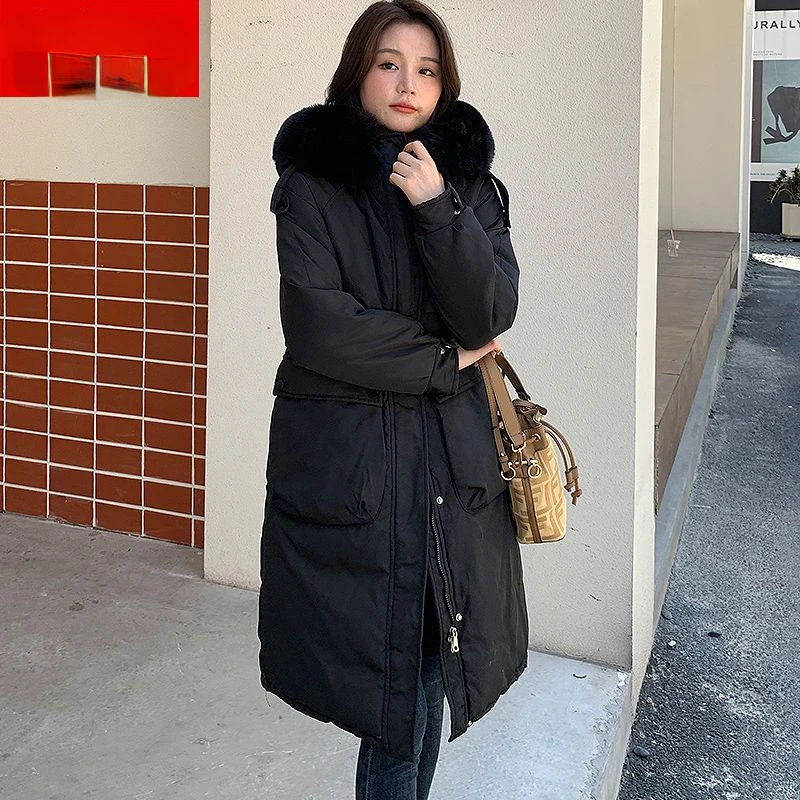 Winter Women's Cold Coat Jackets Parkas Super Hot Coats Hooded Long Cotton Padded Jacket Winter Clothing New Fashion