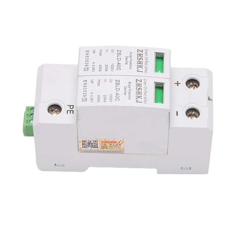 

2P with Remote Signaling 40KA DC Surge Protection for House Low Voltage Arresters Protector Surge Protective Device