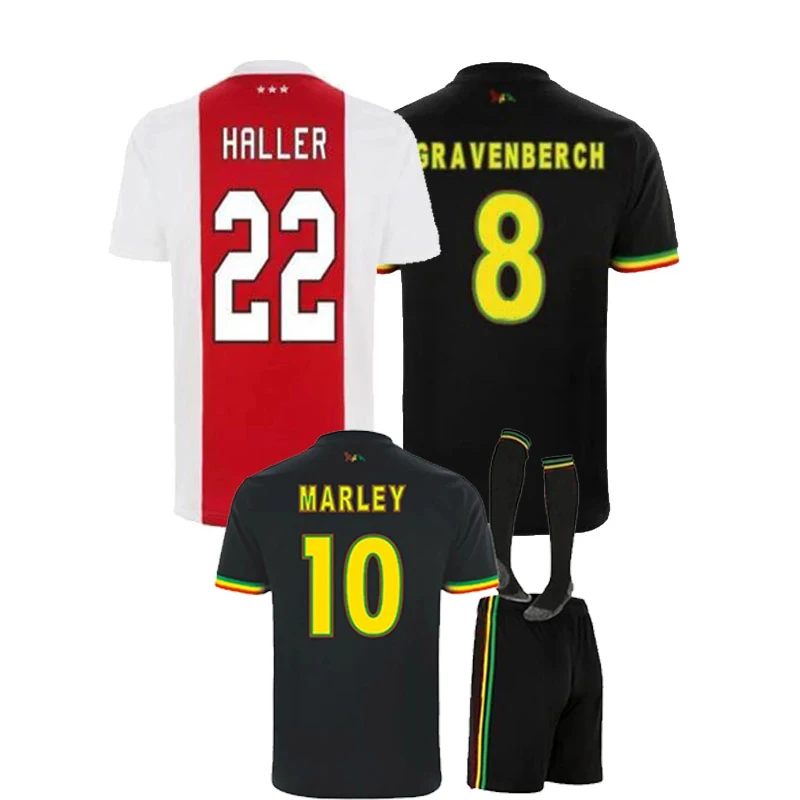 

Football Shirt AjaxEs kids For Children Adult 2021 2022 Soccer Jersey Home Away MARLEY HALLER TADIC ANTONY KLAASSEN 21 22.