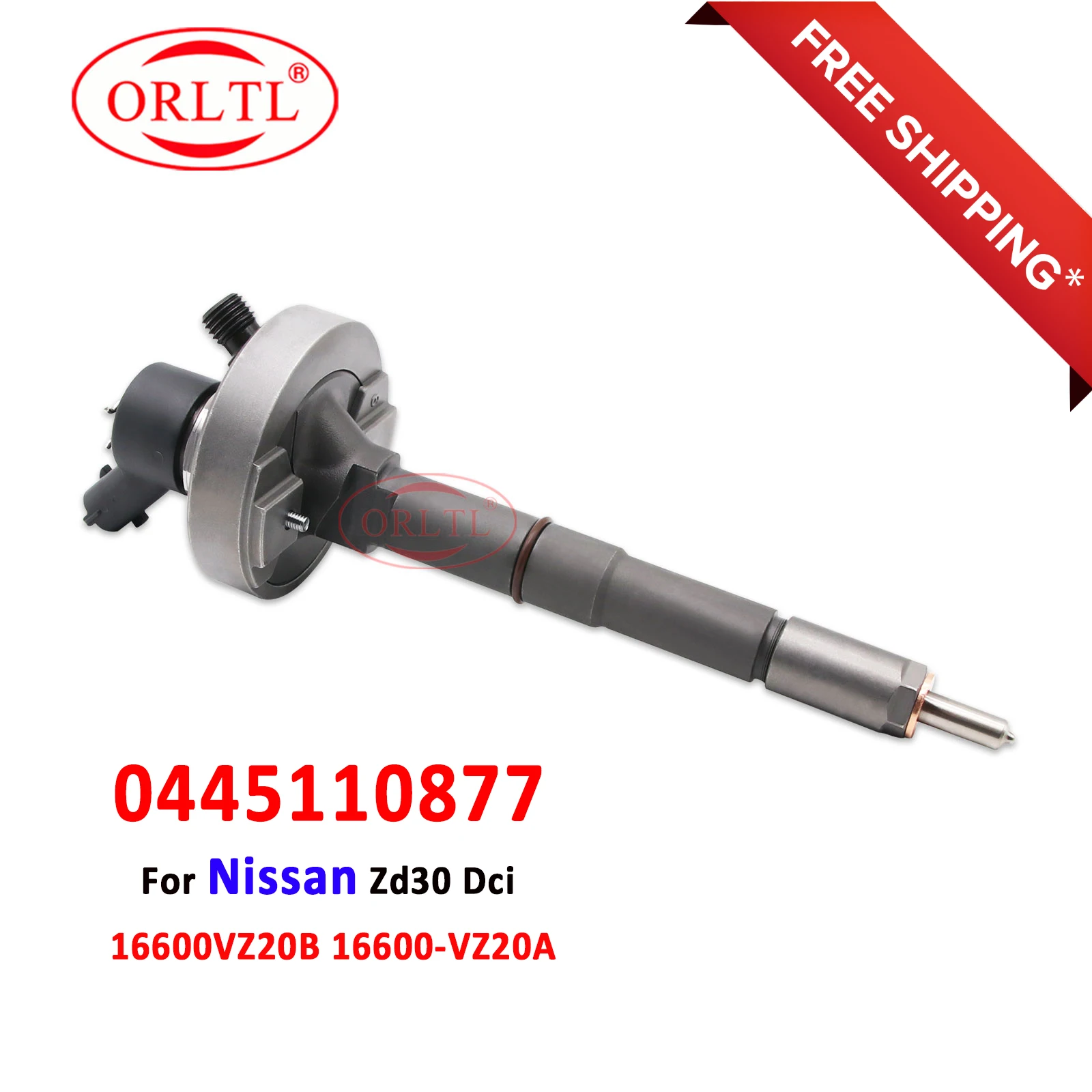 Форсунка дизельного топлива ORLTL для NISSAN ZD30 новинка 0445110877 16600VZ20B 16600-VZ20A инжектор