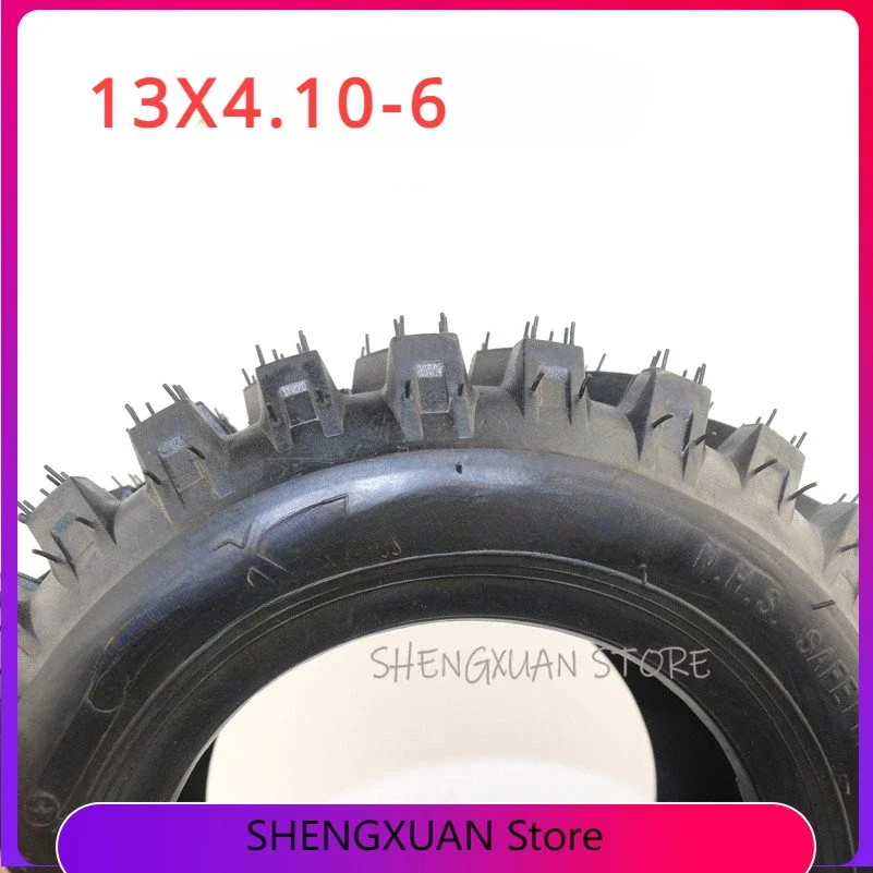 4 10-6 шины ATV Quad Go Kart 47cc 49cc Chunky 13x4.10-6Tire внутренняя трубка подходит для всех моделей