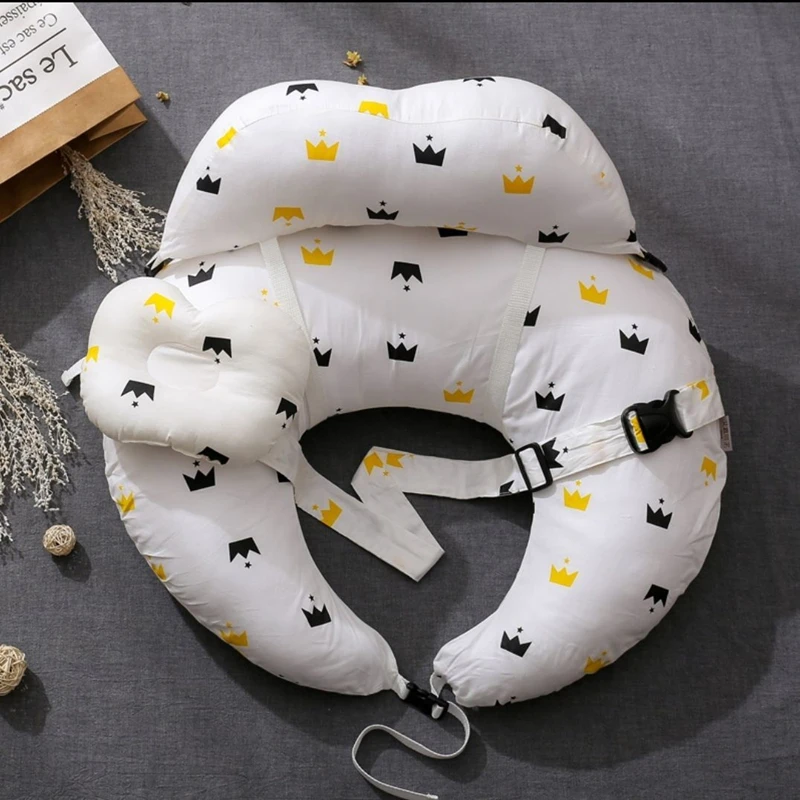 Multifunctional Nursing Pillow Baby Learning Sitting Pillow Pregnancy Waist Cushion Cotton Sleeping Pillow Breast-feeding Pad