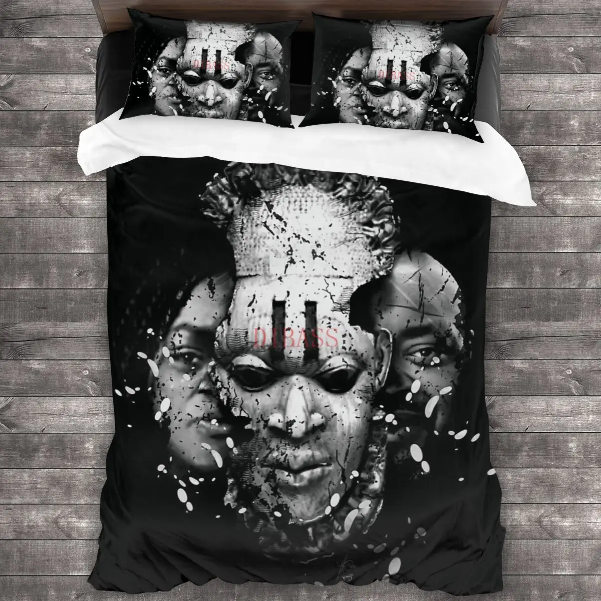 

We Are Nigerians Soft Microfiber Comforter Set with 2 Pillowcase, Quilt Cover With Zipper Closure King Size Comforter Cover