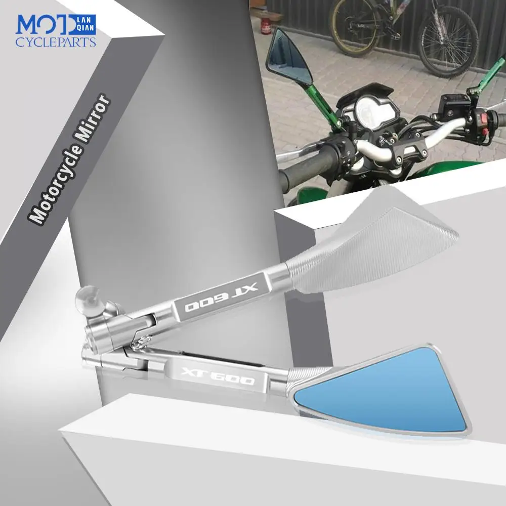 

Fit For YAMAHA XT600 XT 600 XT600E Universal Motorcycle Accessories CNC Aluminium Motor rearview Side Mirrors