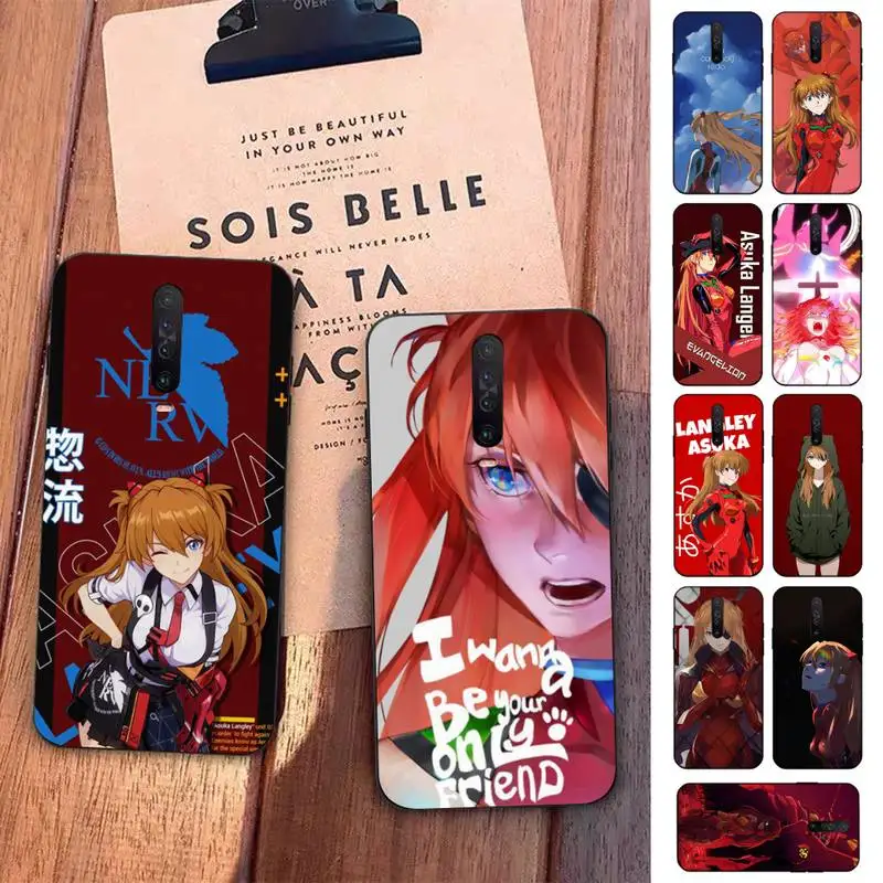 

BANDAI Asuka Evangelion Japan EVA Phone Case for Redmi 5 6 7 8 9 A 5plus K20 4X S2 GO 6 K30 pro