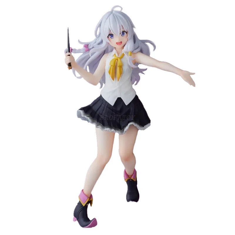 

20cm Coreful Majo no Tabitabi Elaina Sexy Anime Figure Witch's Journey Ireina Uniforms Action Figure Collection Model Doll Toys