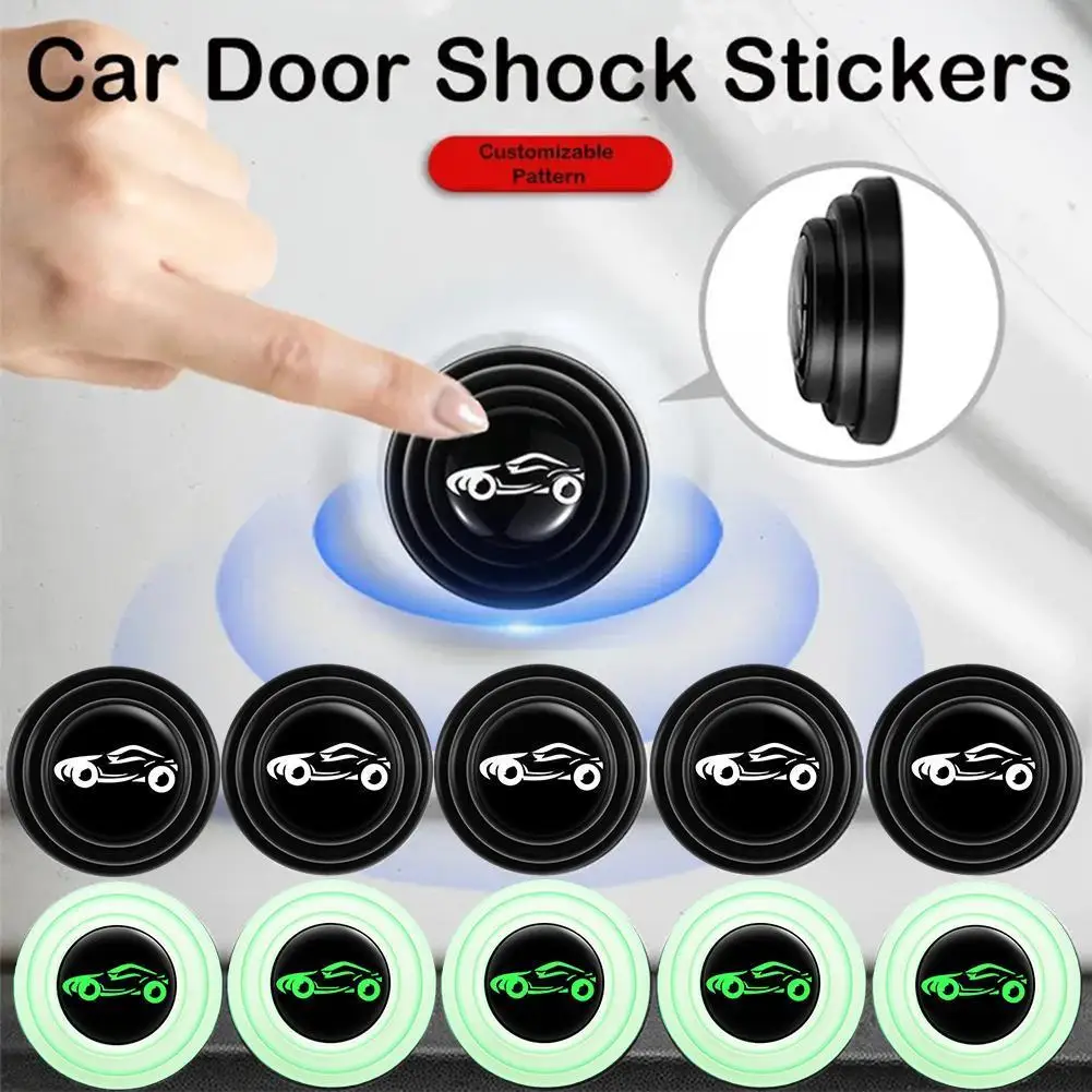 

20pcs Car Door Anti-shock Silicone Pad Door Shock Absorbing Trunk Gasket Thickening Stickers Shockproof Insulation Sound Cu J6Z4