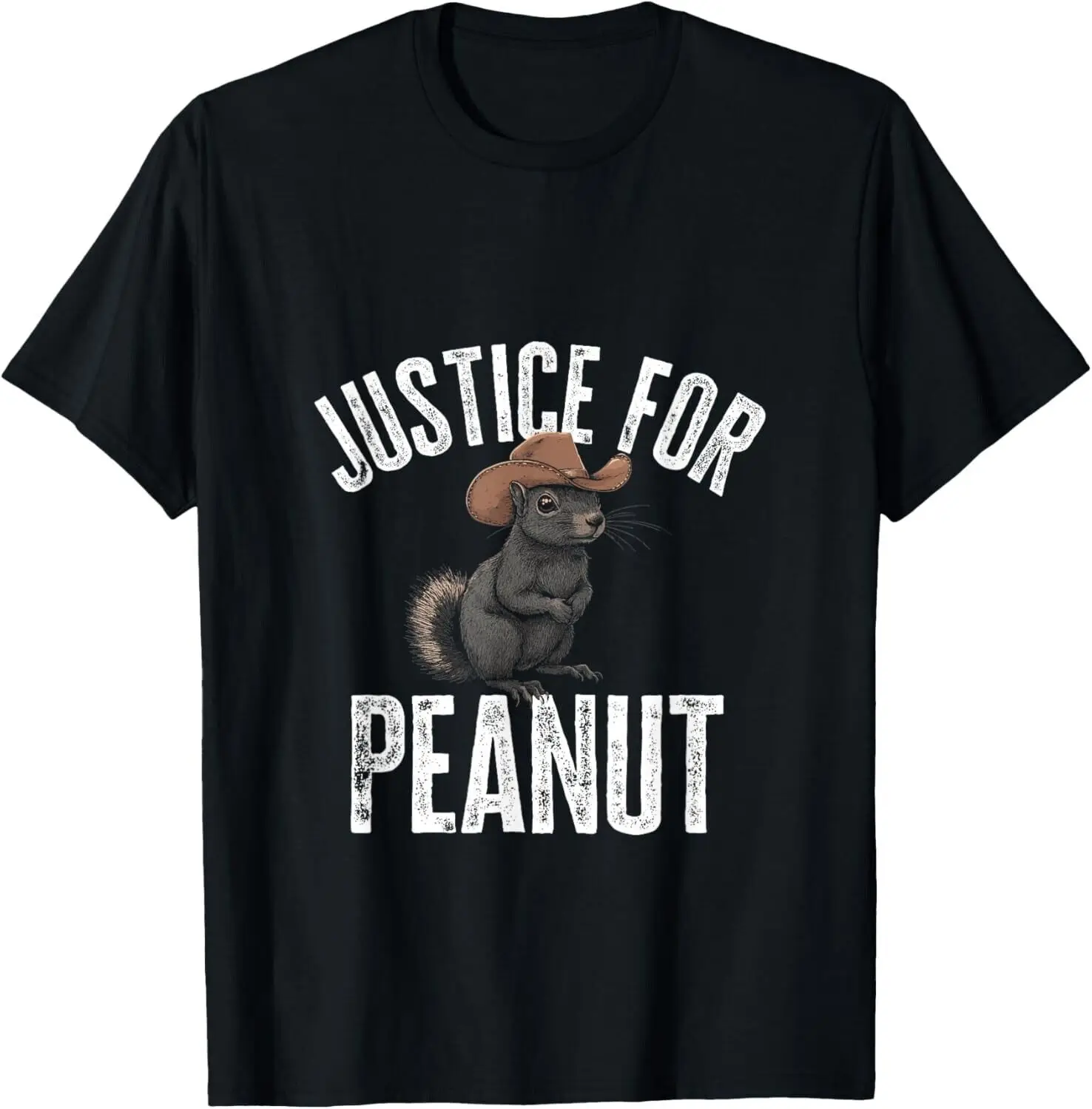 Футболка Справедливость для арахиса с белкой — подарочная футболка унисекс