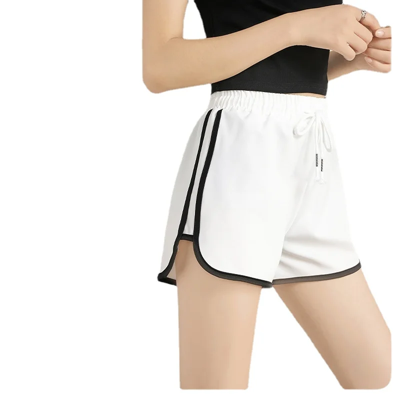 Polyester Cotton Shorts Women Summer Workout Shorts Biker Shorts Gym High Waist Sexy Casual Shorts