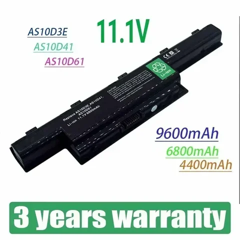Аккумулятор для ноутбука Acer Aspire V3 5741 5742 5750 5551G 5560G 5741G 5750G AS10D31 AS10D51 AS10D61 AS10D71 AS10D75 AS10D81