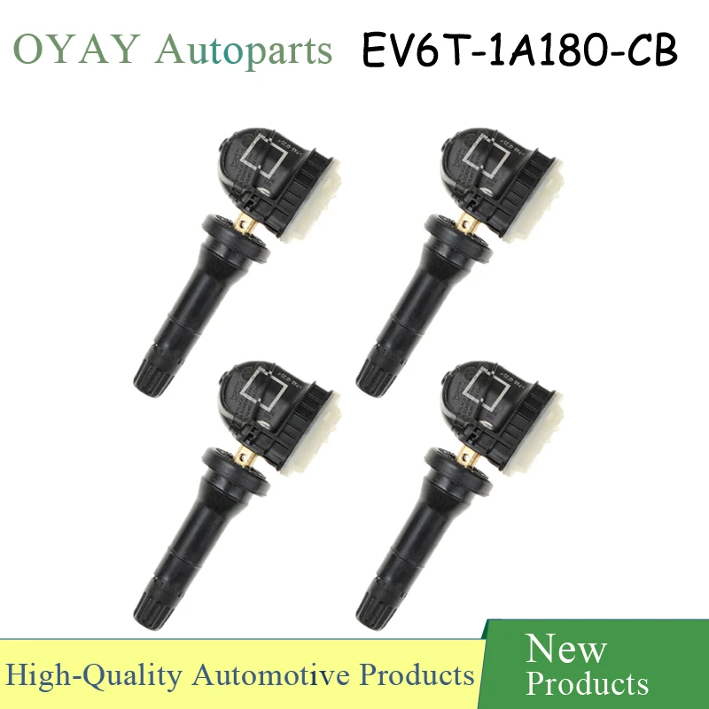 Фото EV6T-1A180-CB EV6T1A150CB 4 шт. датчик контроля давления в шинах TPMS 433 МГц для Ford C-Max Mondeo Kuga Grand Focus Fiesta Ranger №1
