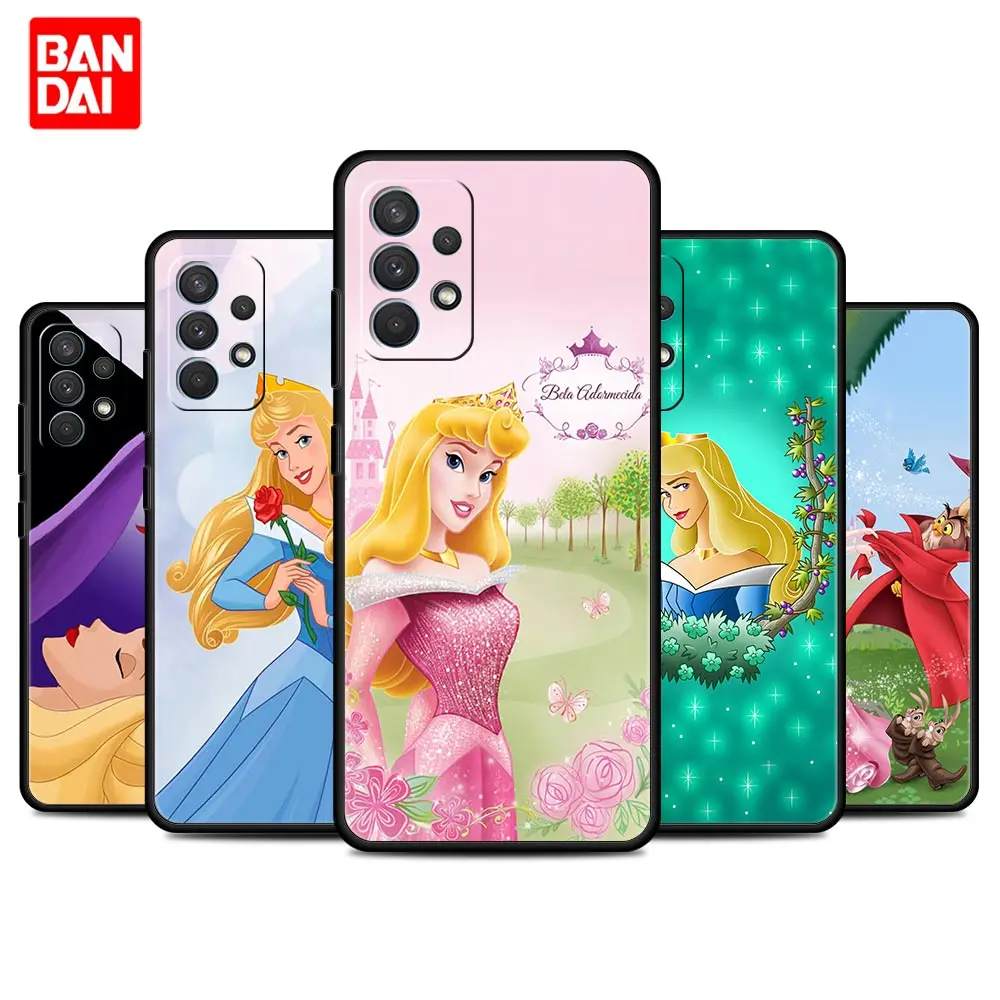 

Cover Case for Samsung Galaxy A03 A13 A31 A50 A51 A52 A30 A70 A71 A32 Note 20 Ultra 5G Back Soft Casing Aurora Disney Princess