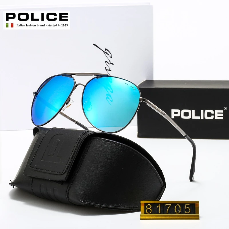 

POLICE Luxury Brand Sunglasses For Men Women 2022 New Pilot Polarized Sunglasses UV400 Eyewear Sun Glasses Gafas De Sol Oculos