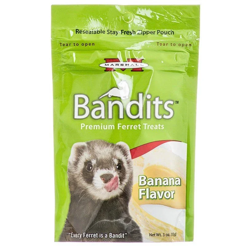 

JMT Marshall Bandits Premium Ferret Treats - Banana Flavor