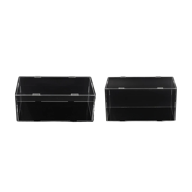 

1 Transparent Display Cabinet Suitable For Die-Cast Model Toy Car Dustproof Model Doll Storage Box