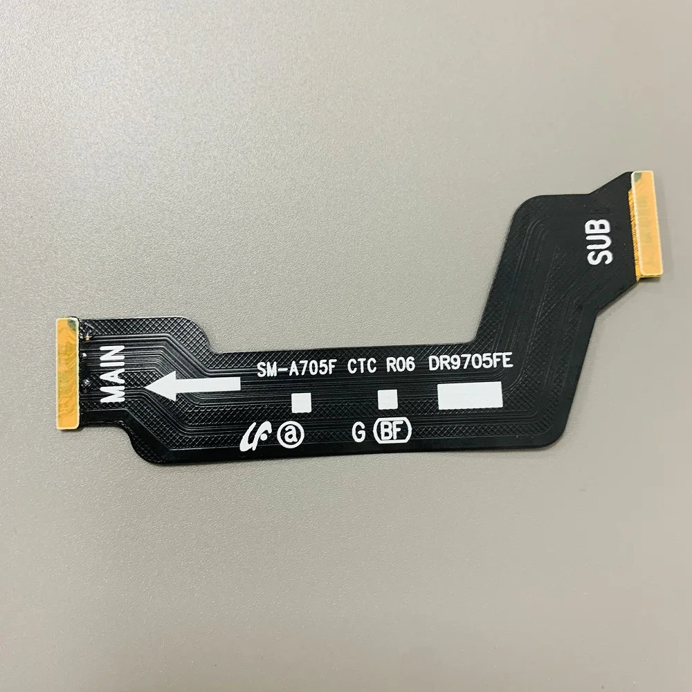 Фото Для Samsung Galaxy A70 SM-A705F A705GM A705W гибкий кабель материнской платы, основной гибкий кабель, лента для подключения ЖК-телефона, замена деталей №2