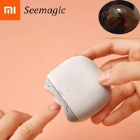 xiaomi electric automatic nail clipper with light trimmer nail clipper manicure baby adult care scissors body tool 2022