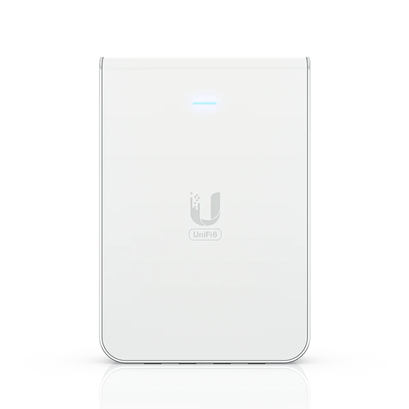 

UBNT UBIQUITI UniFi U6-IW Dual band Wi Fi 6 Gigabit Wall Panel Wireless AP Smart Home No Dead Space Coverage 5.3Gbps