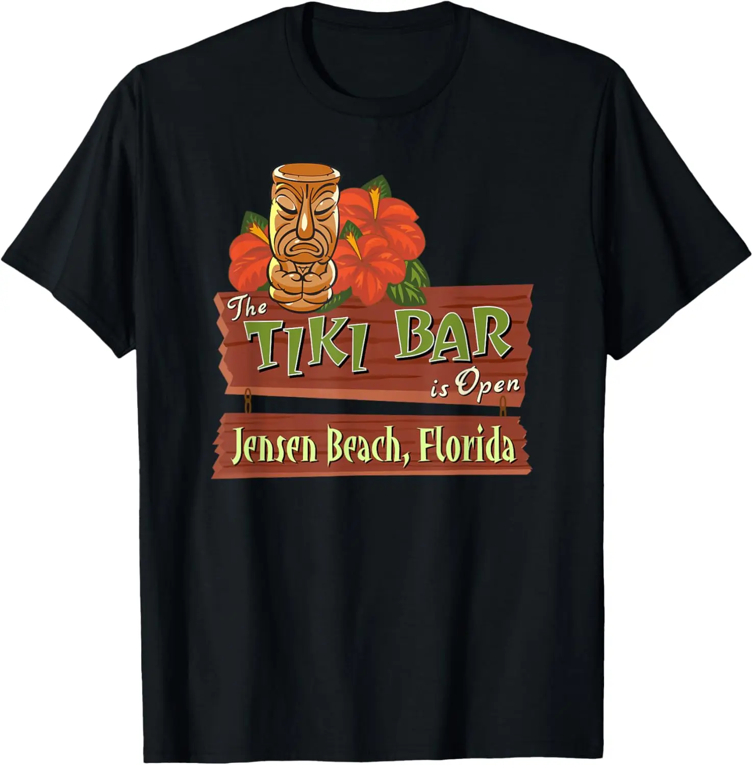 Футболка Jensen Beach Florida Tiki Bar |
