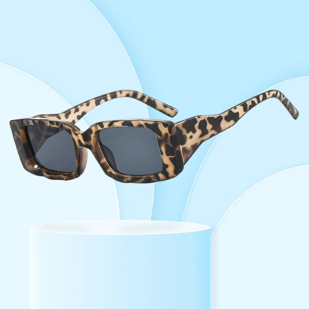 

Fashion Square Sunglasses Women Small Retangle Glasses Retro Sunglass Men Luxury Designer Eyewear UV400 Sun Glass Black Shade