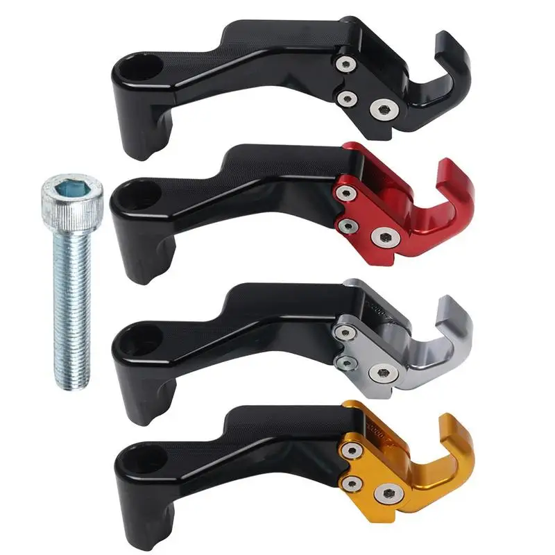 

Motorcycle Helmet Hook Foldable Aluminum Alloy Handlebar Luggage Bag Hanger Bikes Rearview Mirror Helmets Storage Hook