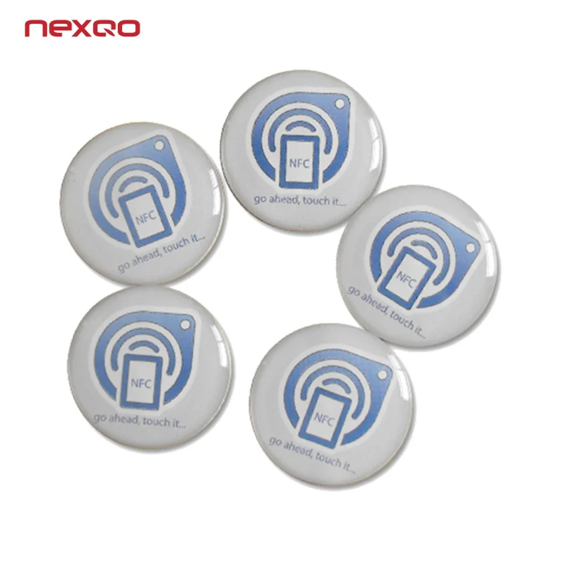 

custom design Custom Printable QR Code Barcode RFID Tag NFC Sticker