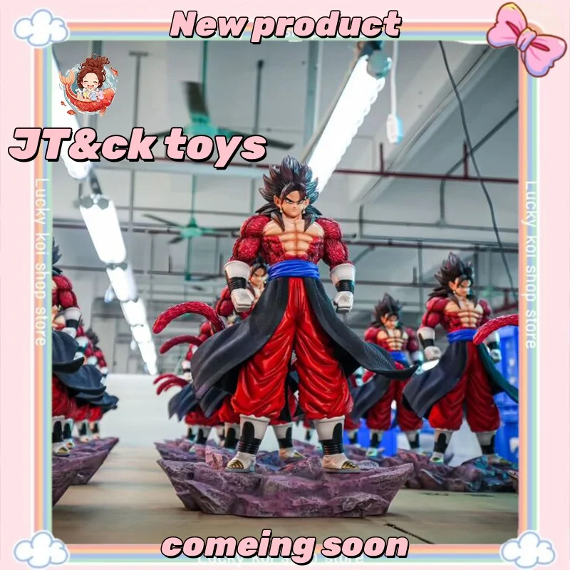 Фото В НАЛИЧИИ 35 см JT&CK Toys Dragon Ball Аниме Фигурка Vegetto Фигурка Ssj4 Фигурка Super Saiyan 4 Vegetto Фигурка Модель из ПВХ Подарок №1