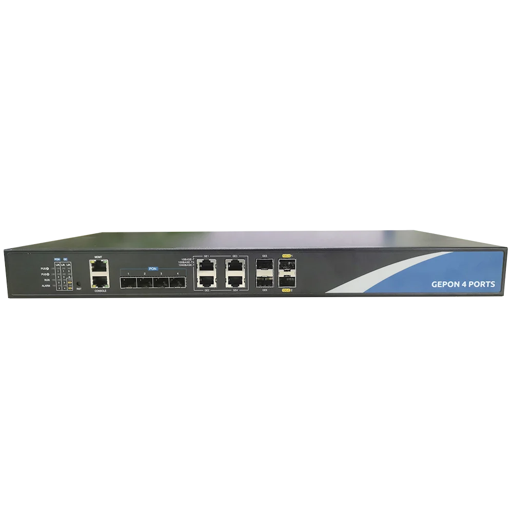 

FIBER-LINK OLT 4 EPON port OEM Fiber Optic FTTB FTTH 4 PON Port EPON OLT 4 SFP 1U OLT Equipment