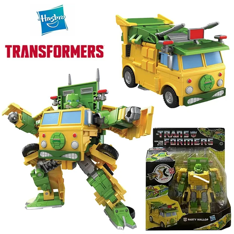 Hasbro Transformers совместные черепахи-ниндзя для вечеринки Wallop 18 см экшн-фигурка модель