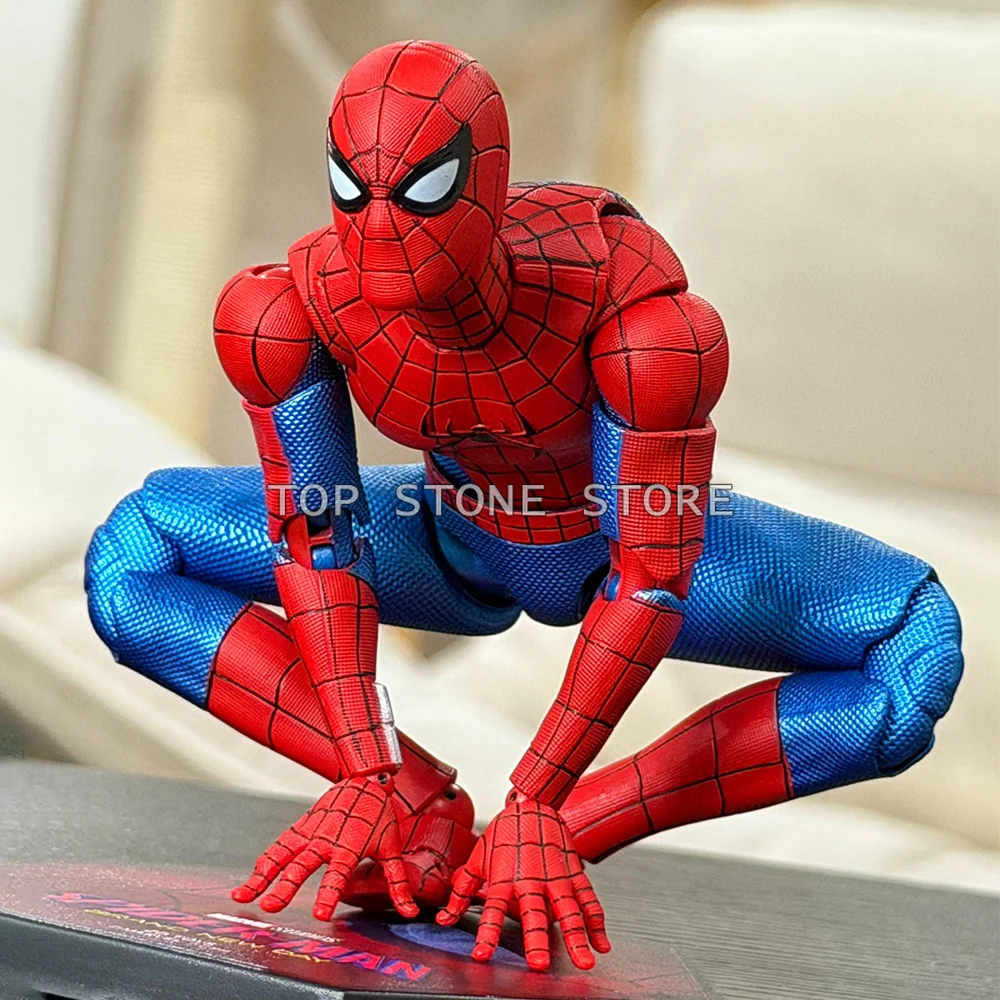 Фото Оригинальная фигурка Человека-паука ZD Spider Man Brand New Day, 18 см, фигурка Человека-паука в красно-синем костюме, коллекционная модель из ПВХ, игрушки, подарки. №3