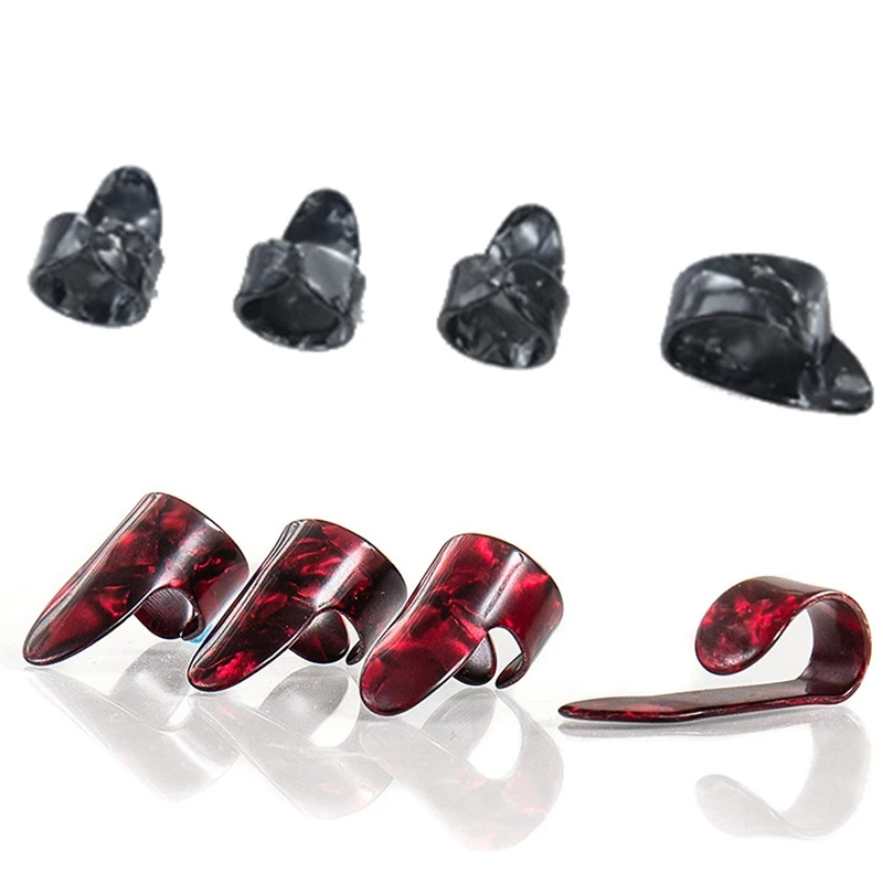 

Ballad Guitar Finger Set Guitar Pain-Proof Finger Set Pluck Piece Accessories Guitar Guitar Finger Thumb Index Finger Set