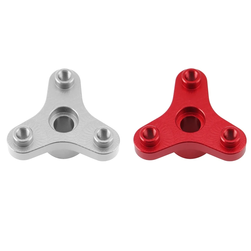 

2 комплекта, металлические муфты для тапочек 1/10 Traxxas Slash Stampede Bandit, нержавеющие детали VXL XL5 2WD, красный и серебристый