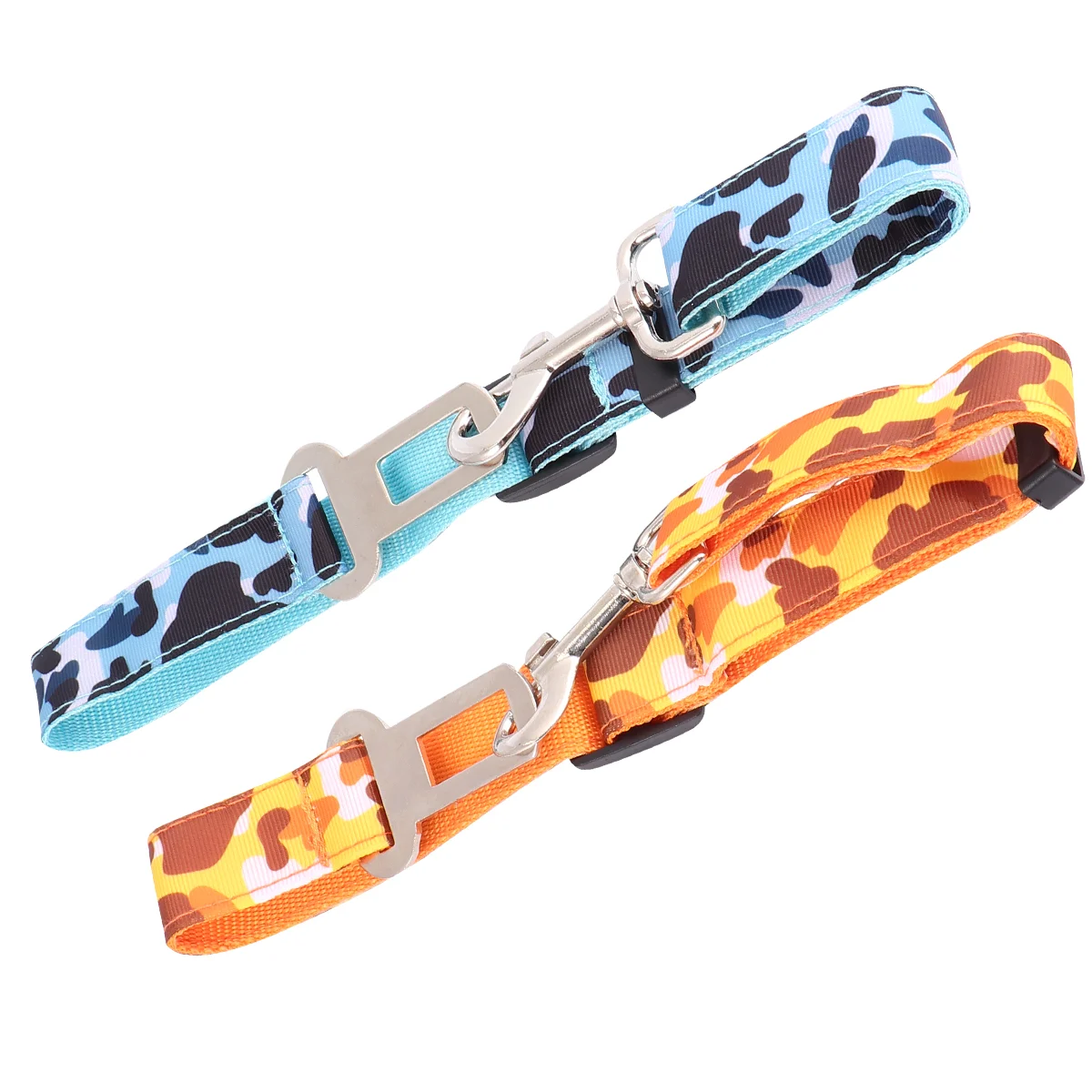 

2Pcs Dog Car Dog Harness Seatbelt Tether for Dog Dog Tether Adjustable Harness