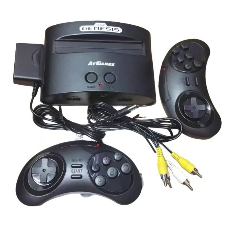 Классическая игровая консоль Sega Genesis с 80 классическими играми встроенными