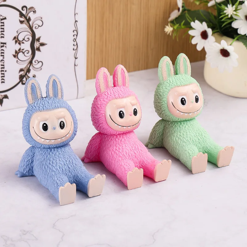 Новый кавайный тряпичный держатель для мобильного телефона настольная