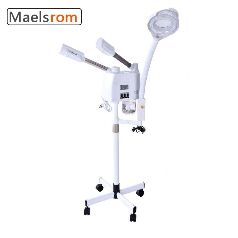 

3-в-1 паровой двигатель с функцией холодного и горячего распыления озона с 8 увеличительными лампами