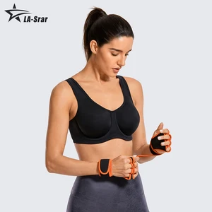 Спортивный бюстгальтер для фитнеса, для женщин, для тренажерного зала, йоги, укороченный топ, женский бюстгальтер без косточек, женский, Max Control, однотонный, высокоэффективный, размера плюс